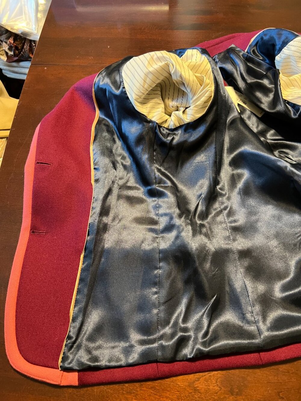 *NEW* J CREW SCHOOLBOY TIPPED WOOL BLAZER - Picture 7 of 13